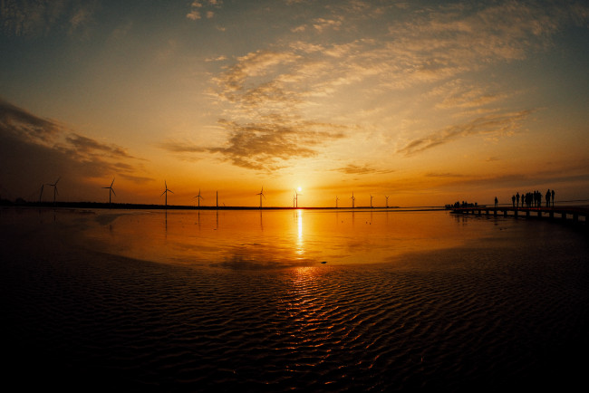 Обои картинки фото природа, восходы, закаты, рассвет