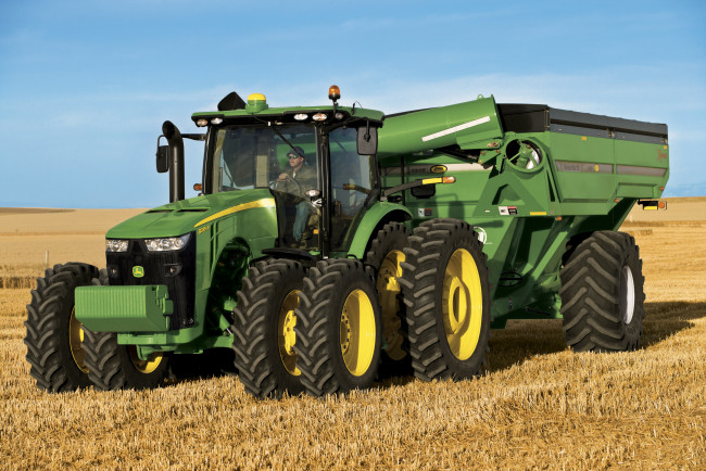 Обои картинки фото техника, тракторы, john, deere