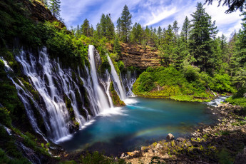 Картинка природа водопады простор