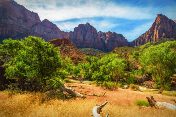 Картинка природа горы простор