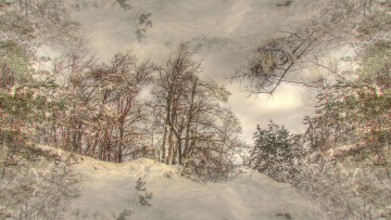 Картинка природа зима простор