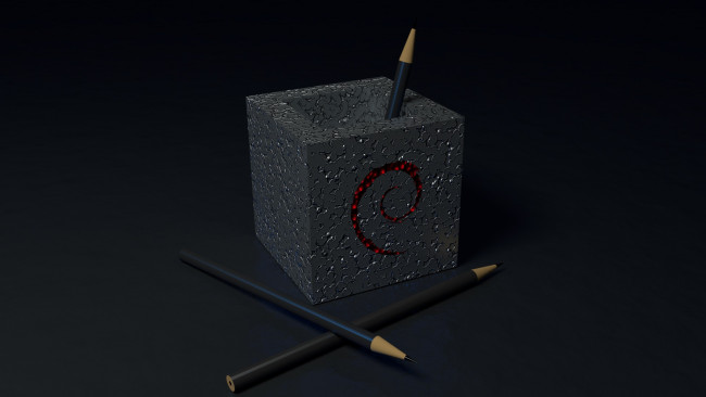 Обои картинки фото компьютеры, debian, фон, логотип