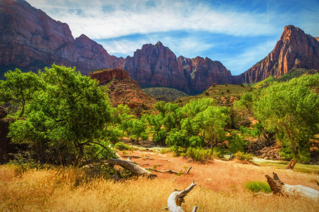 Обои картинки фото природа, горы, простор