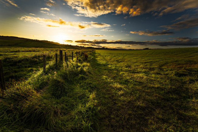 Обои картинки фото природа, восходы, закаты, простор