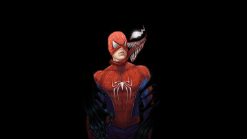 Картинка рисованное комиксы эдди брок веном