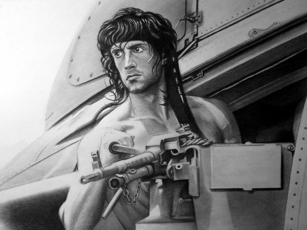 Обои картинки фото рисованное, люди, улыбка, взгляд, фон, девушка