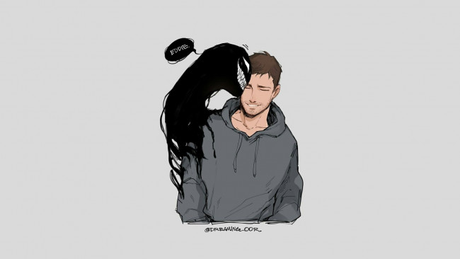 Обои картинки фото рисованное, кино, веном