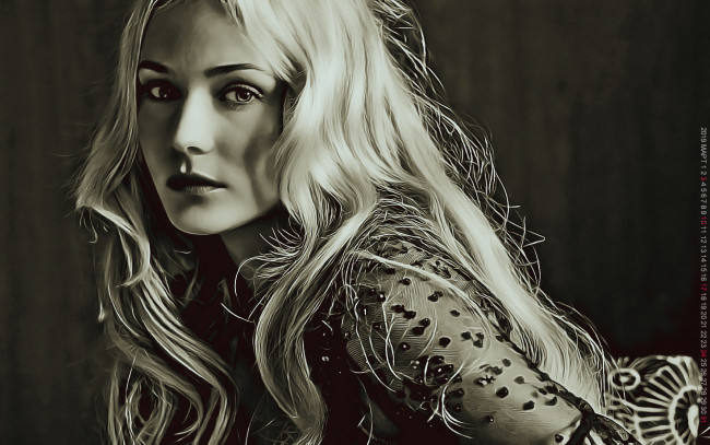 Обои картинки фото календари, компьютерный дизайн, взгляд, девушка