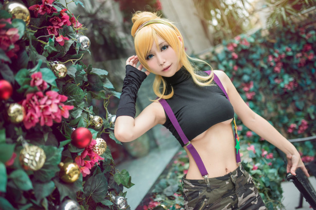 Обои картинки фото разное, cosplay , косплей, азиатка, персонаж, девушка