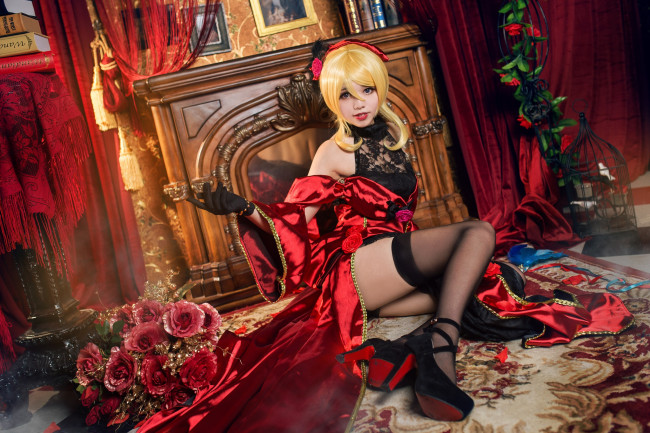 Обои картинки фото разное, cosplay , косплей, азиатка, персонаж, девушка