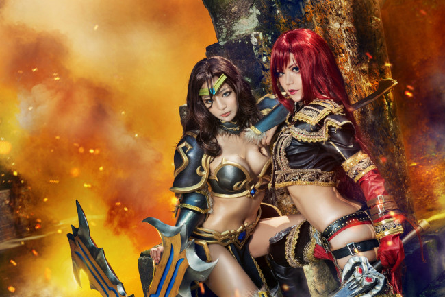 Обои картинки фото разное, cosplay , косплей, персонаж, девушка, азиатка