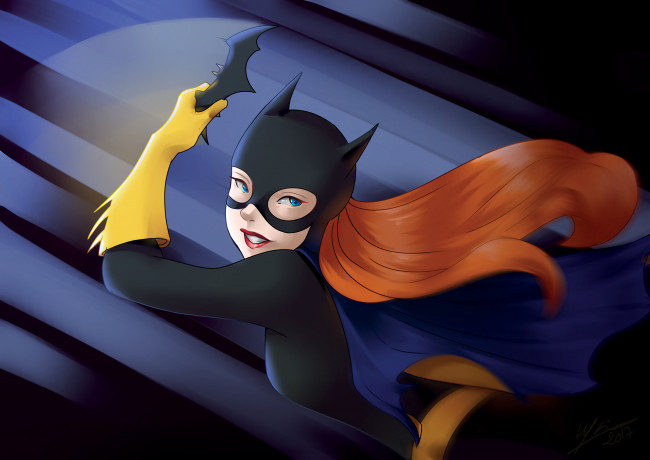 Обои картинки фото рисованное, комиксы, batgirl