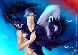 обоя календари, фэнтези, карта, дракон, мужчина, calendar, 2020