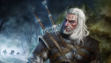 Картинка видео+игры the+witcher+3 +wild+hunt geralt of rivia