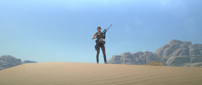 Обои картинки фото видео игры, metal gear solid v,  the phantom pain, девушка