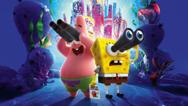 Обои картинки фото мультфильмы, the spongebob movie,  sponge on the run, the, spongebob, movie, sponge, on, run
