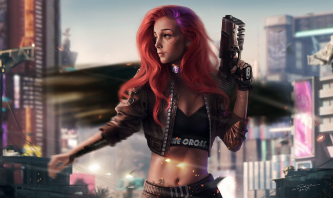 Обои картинки фото видео игры, cyberpunk 2077, cyberpunk, 2077, киберпанк