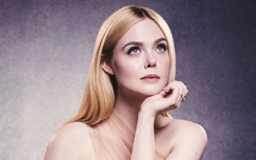Картинка девушки elle+fanning блондинка лицо