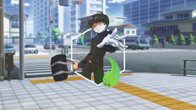 Обои картинки фото аниме, mob psycho 100, моб, психо, 100