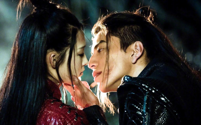 Обои картинки фото кино фильмы, the wolf, парень, девушка, лица