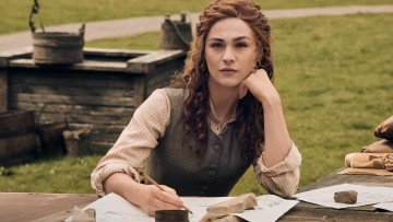 Картинка outlander+ сериал+2014+–+ кино+фильмы сериал чужестранка кадры актриса фэнтези драма мелодрама sophie skelton brianna randall