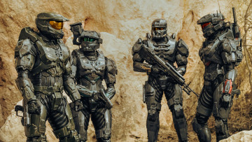 Картинка halo+ сериал+2022+–+ кино+фильмы сериал halo фантастика боевик paramount pablo schreiber master chief