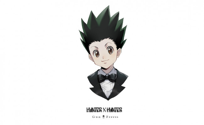 Обои картинки фото аниме, hunter x hunter, гон