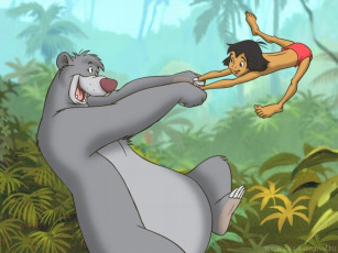 обоя мультфильмы, the, jungle, book