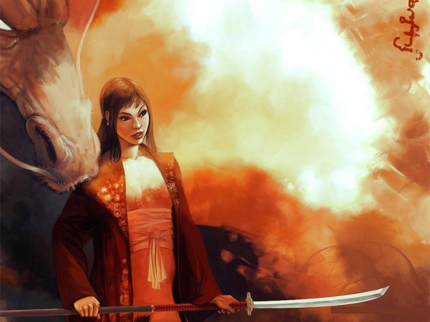 Обои картинки фото фэнтези, девушки