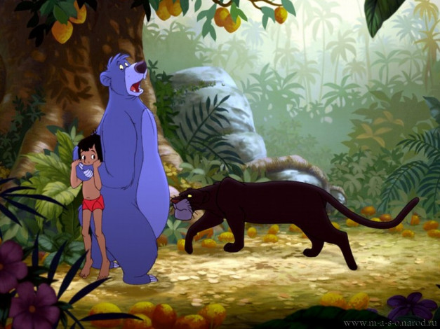 Обои картинки фото мультфильмы, the, jungle, book
