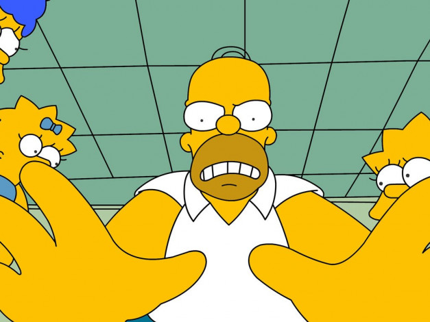 Обои картинки фото мультфильмы, the, simpsons