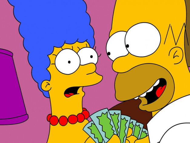 Обои картинки фото мультфильмы, the, simpsons