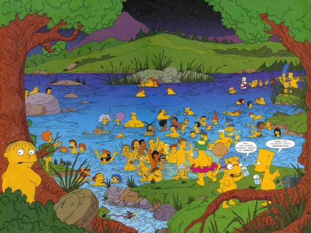 Обои картинки фото мультфильмы, the, simpsons