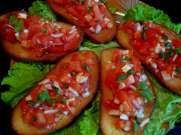 Обои картинки фото еда, бутерброды, гамбургеры, канапе