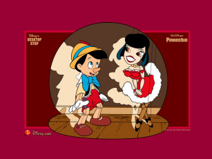 обоя мультфильмы, pinocchio