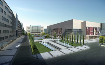 Картинка 3д графика architecture архитектура