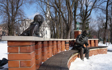 Картинка города памятники скульптуры арт объекты