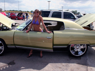 Картинка автомобили авто девушками