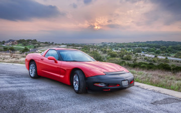 Картинка автомобили corvette