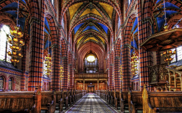 Картинка интерьер убранство роспись храма