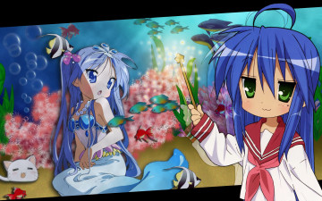 Картинка lucky star аниме