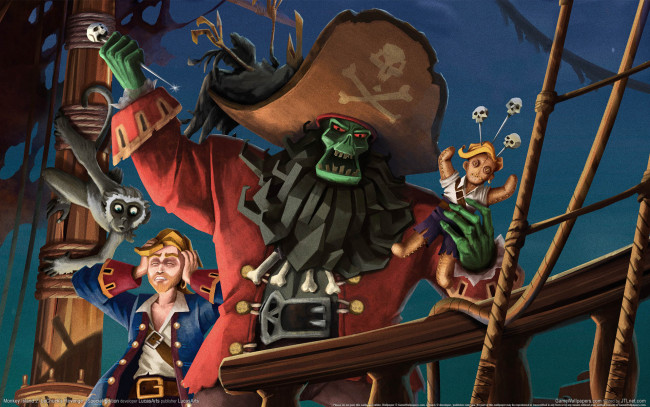 Обои картинки фото monkey, island, lechuck`s, revenge, special, edition, видео, игры
