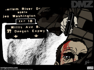 Картинка dmz рисованные комиксы