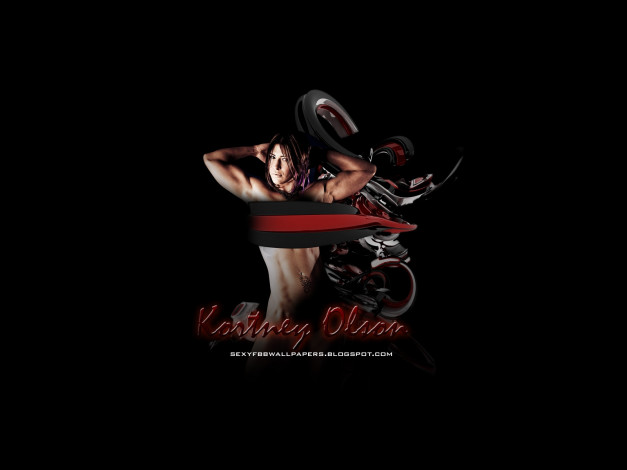 Обои картинки фото kortney, olson, спорт, body, building