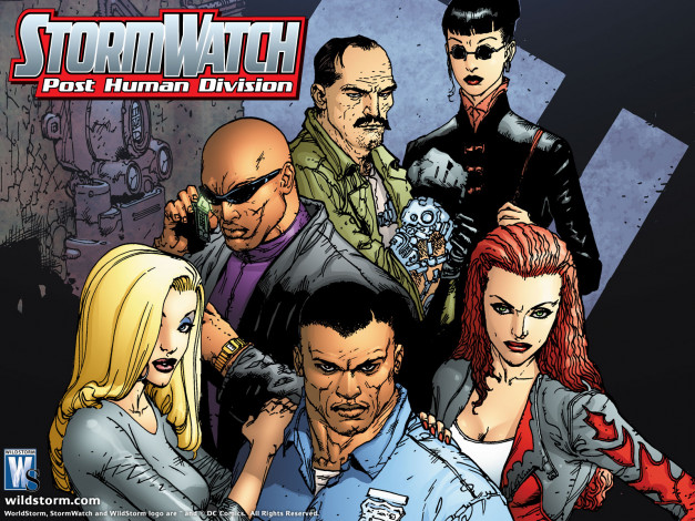 Обои картинки фото stormwatch, рисованные, комиксы