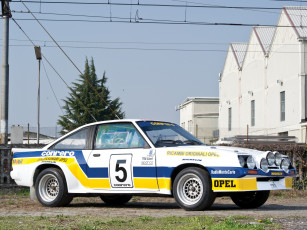 Картинка автомобили opel manta
