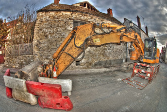 Картинка техника экскаваторы дорога