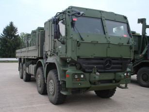 Картинка мерседес техника военная actros