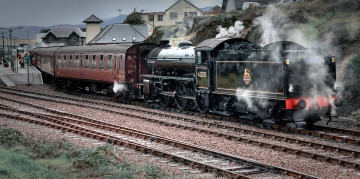 Картинка техника паровозы вагоны паровоз железная дорога станция