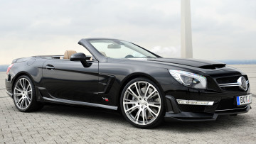 обоя mercedes, sl, автомобили, brabus, daimler, ag, германия